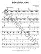 Beautiful One piano sheet music cover